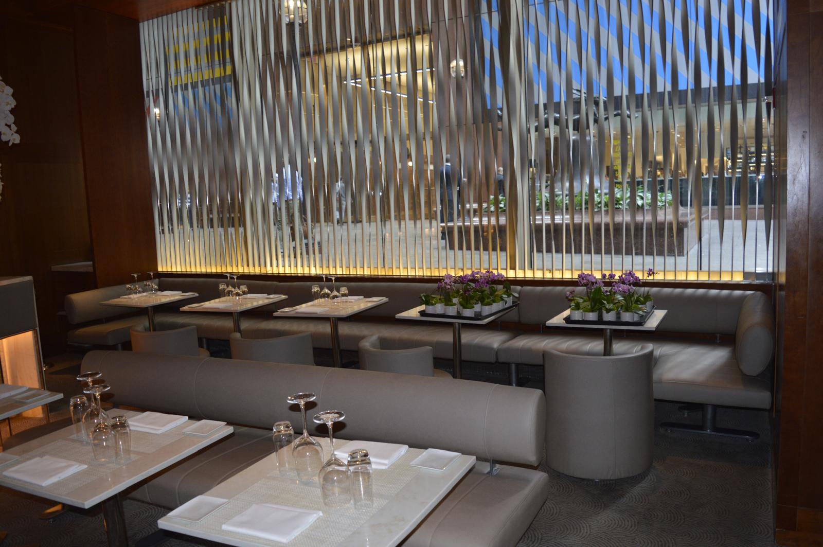 Lobby dining — Custom Restaurant Seating