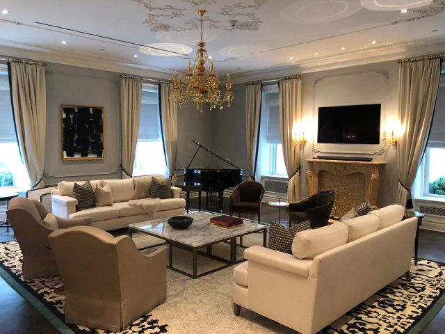 Penthouse — Custom Luxury Living Room